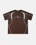 AirFlow Rudolf® lightweight breathable activewear tee by INFLATION featuring a stylish streetwear design with ventilation panels.