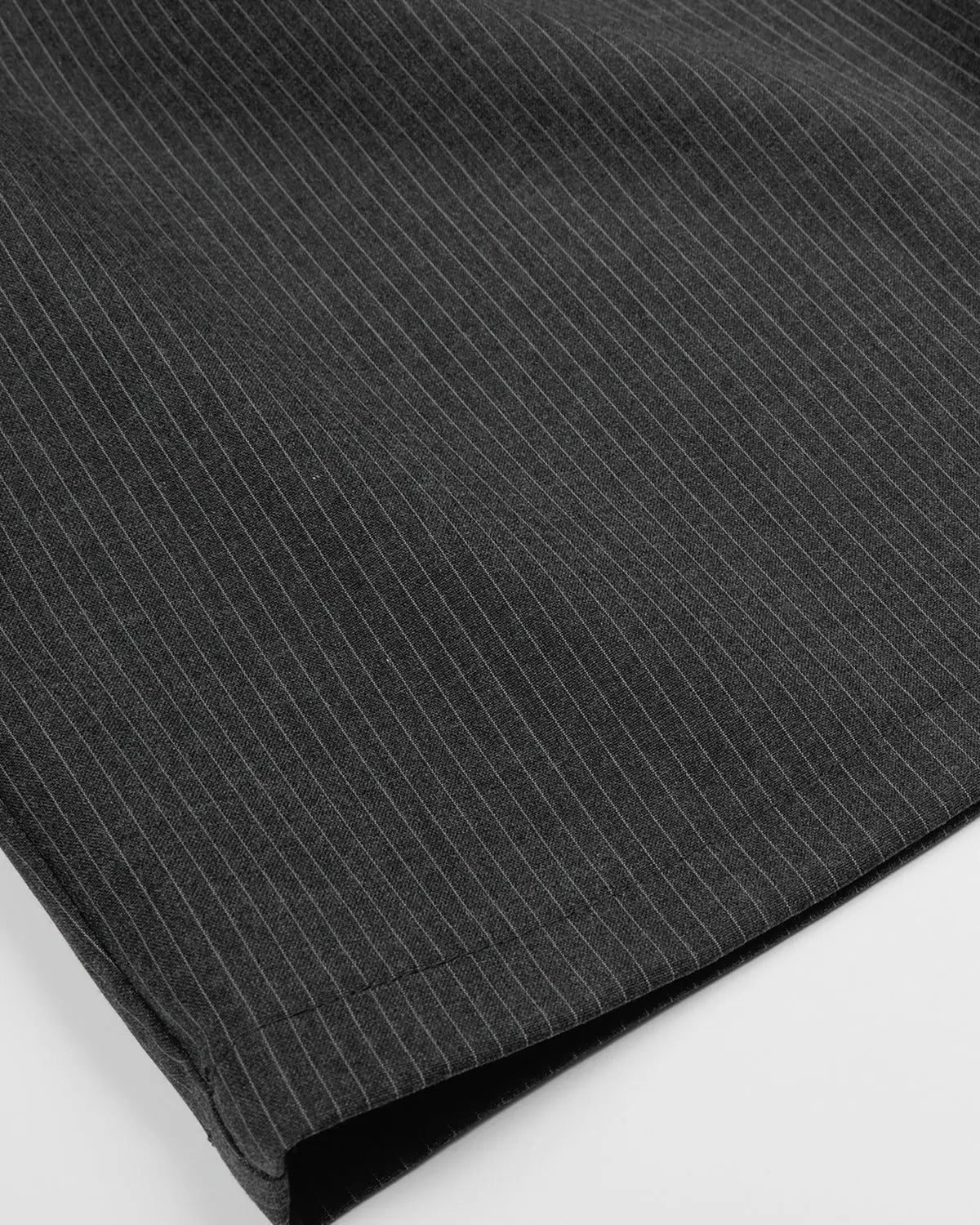 Inflation Streetwear pinstripe tailored shorts with stud detail, stylish casual pants for a trendy streetwear look.
