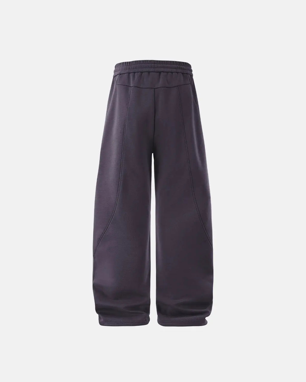Blank Comfy Barrel Sweatpant by INFLATION, casual streetwear featuring relaxed fit and soft fabric in a neutral color.