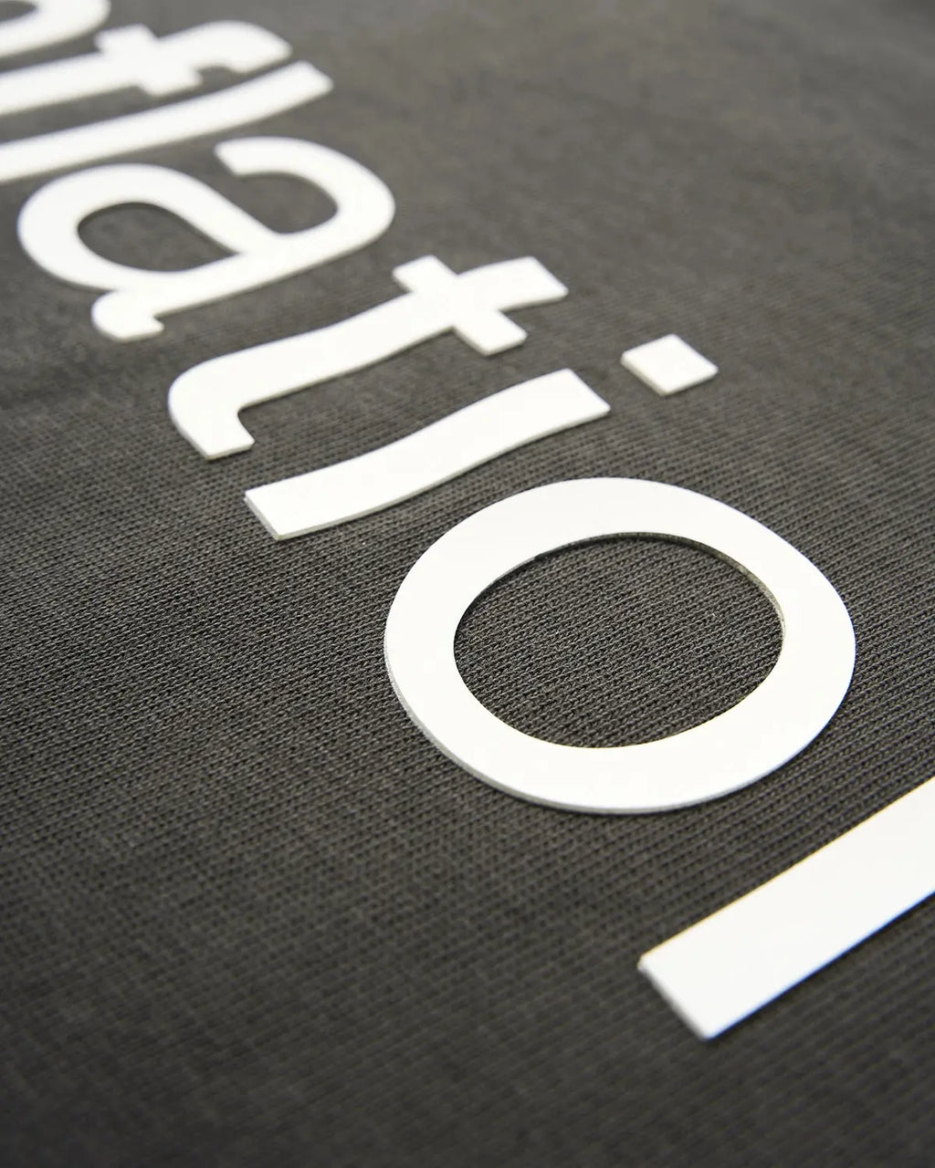 Inflation Streetwear heavyweight cotton T-shirt in black, featuring a relaxed fit and minimal branding, perfect for casual wear.