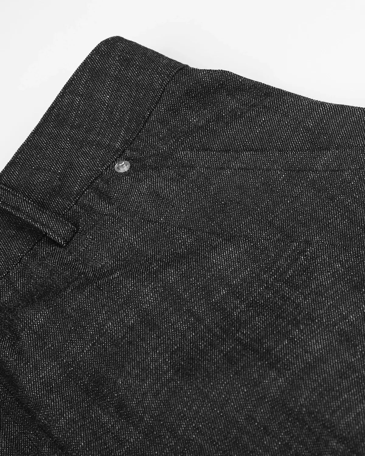Lightweight raw barrel jeans by INFLATION, featuring a relaxed fit, raw denim texture, and stylish streetwear design.