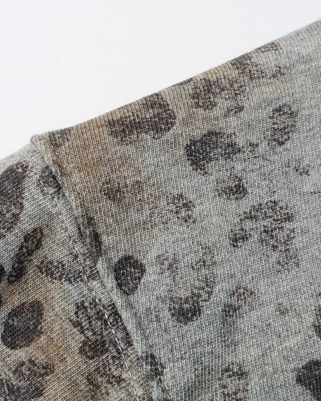 Leopard print boxy zip-up hoodie from Inflation Streetwear featuring a bold animal pattern and a front zipper closure.