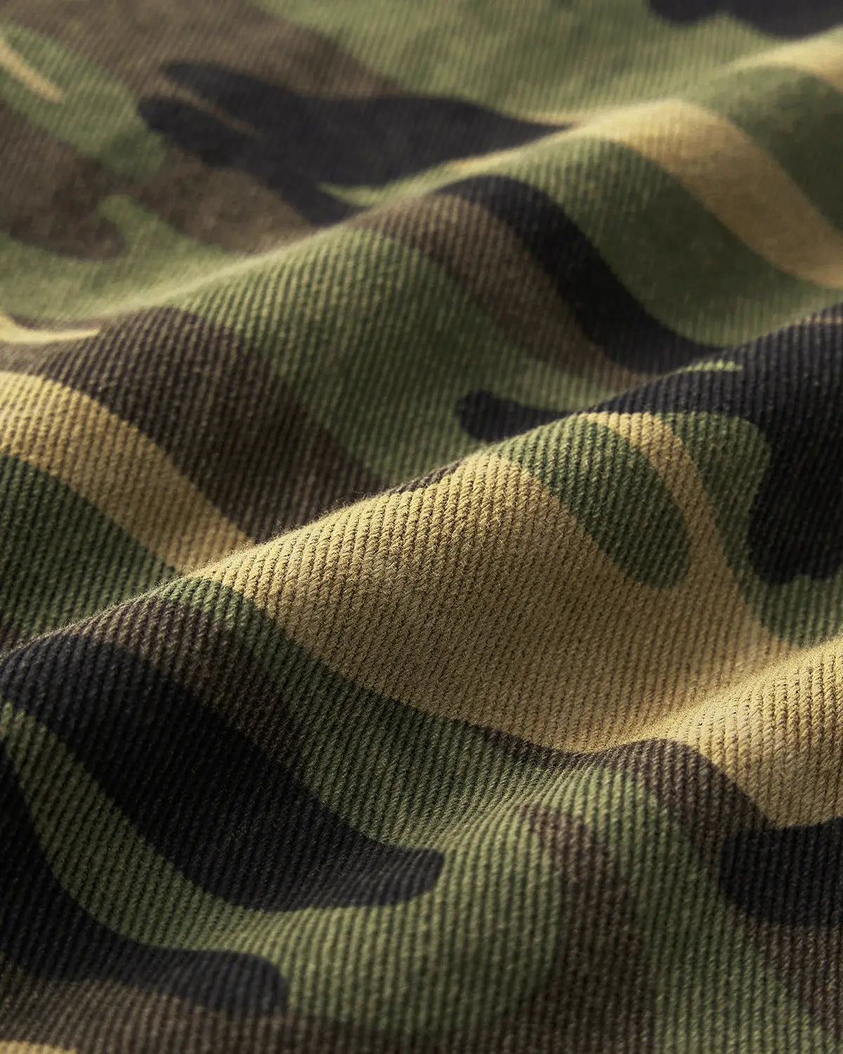 Inflation Camo Cargo Baggy Shorts with camouflage pattern, multiple pockets, and relaxed fit, suitable for streetwear style.