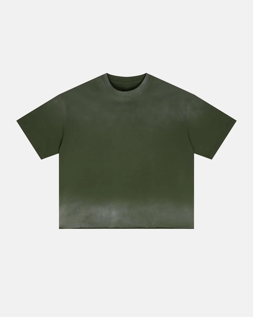 Monkey Washed Boxy Cropped T-Shirt by INFLATION, featuring a relaxed fit and streetwear style with a monkey graphic design.