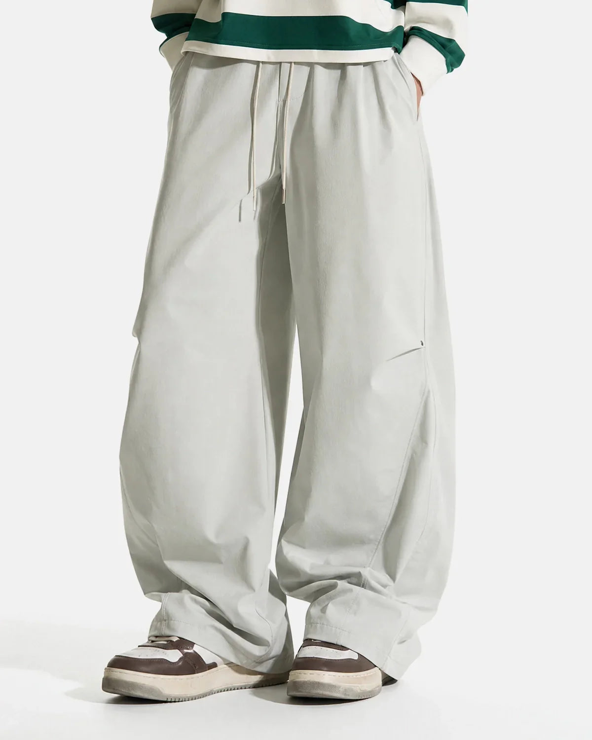 INFLATION AirFlow Stretch Cooling Parachute Pants with Inflation TECHLATION™ technology, featuring lightweight, breathable fabric and adjustable fit.