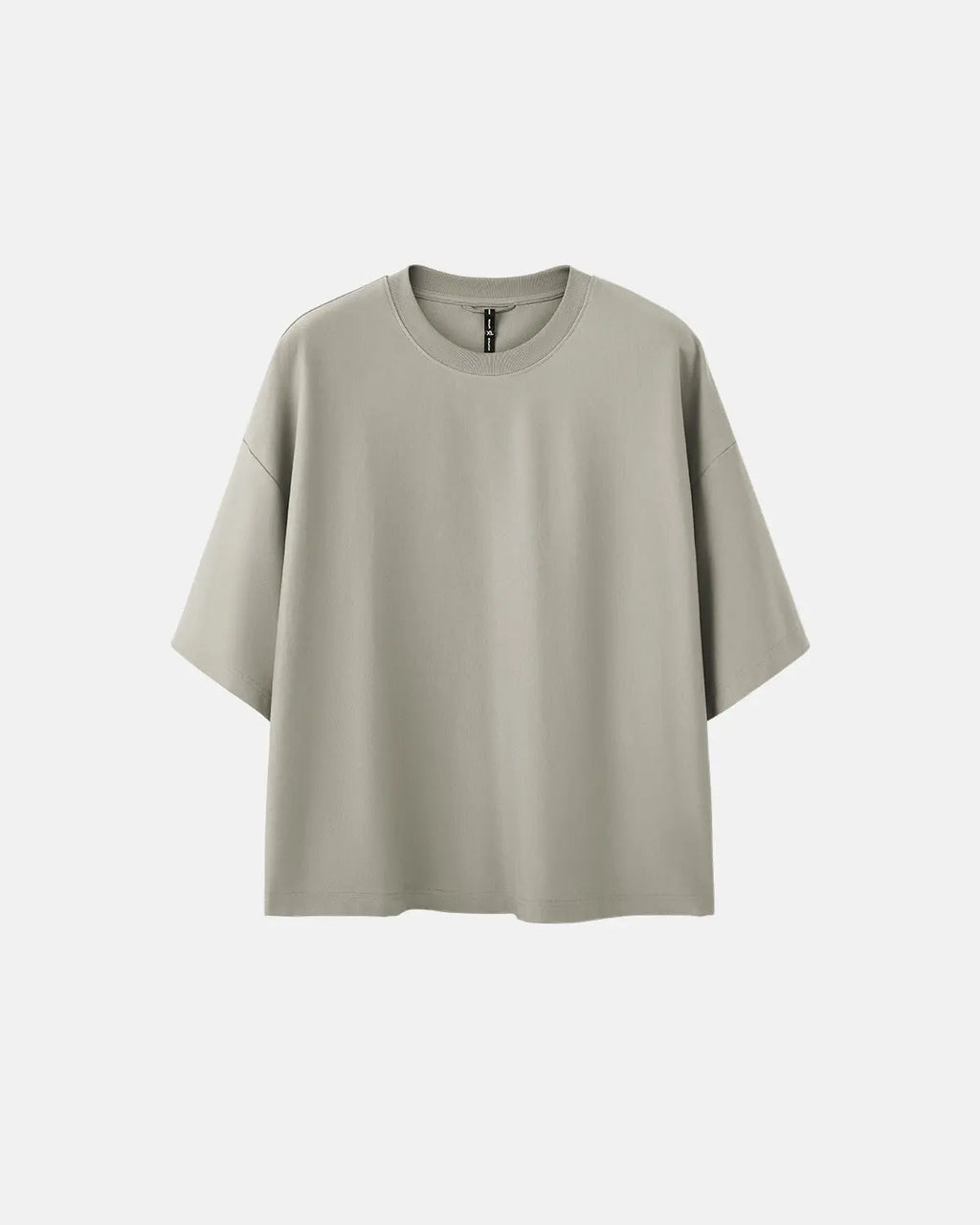 Blank oversized boxy T-shirt from Inflation Streetwear featuring a relaxed fit and minimal design in neutral fabric.