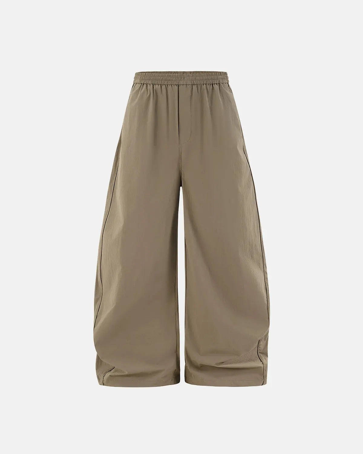 Inflation outdoor quick dry track pants with tapered fit, black fabric, and elastic waistband designed for active outdoor wear.