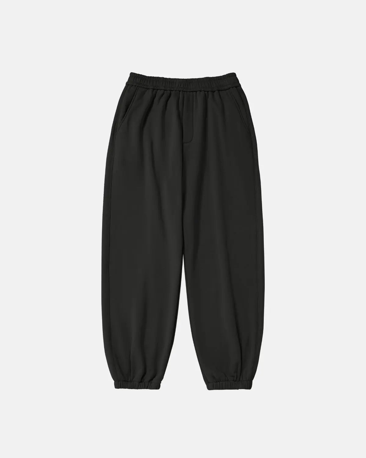Relaxed fit cozy joggers from Inflation Streetwear featuring soft fabric and elastic waistband, perfect for casual wear.