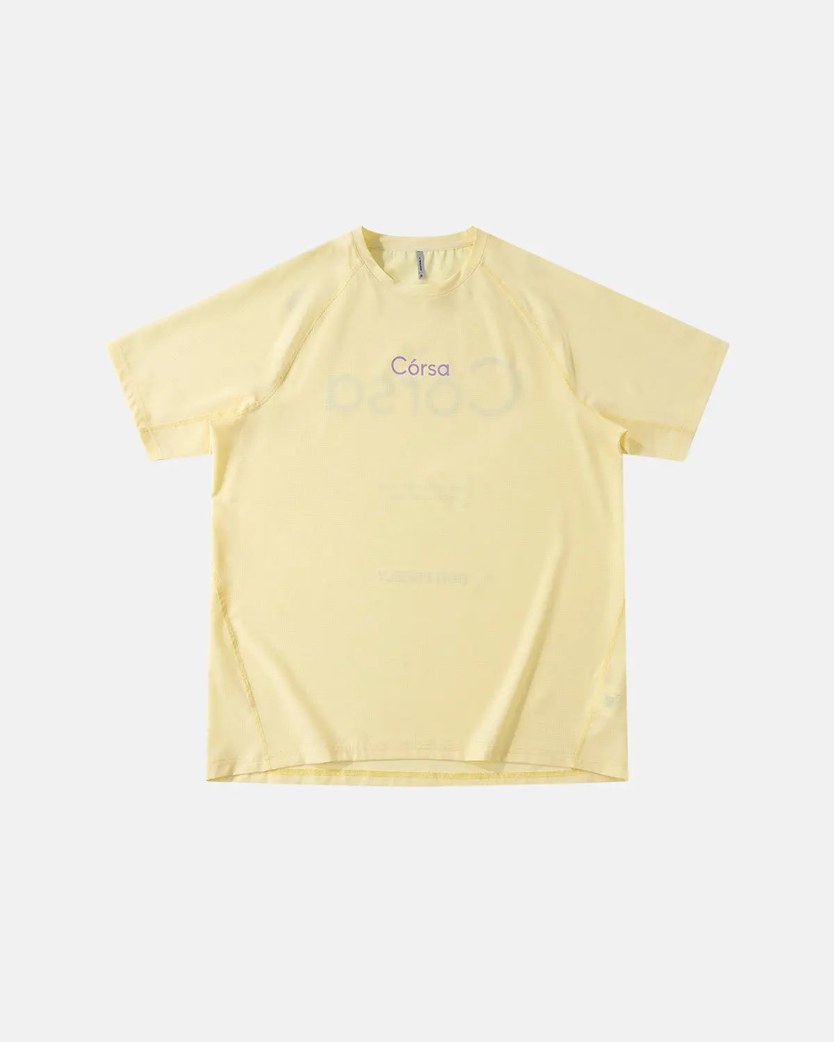 Inflation Streetwear AirFlow Córsa breathable tee in black, featuring lightweight fabric and stylish streetwear design.
