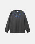 Inflation Laser Burning Streetwear Tee featuring bold graphic design on black cotton fabric, casual fit for street style fashion.