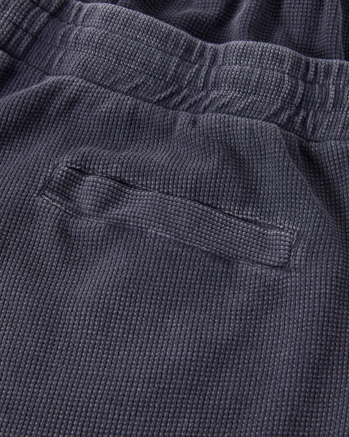 Inflation Streetwear double waist acid wash waffle shorts, casual pants with a textured fabric and relaxed fit.