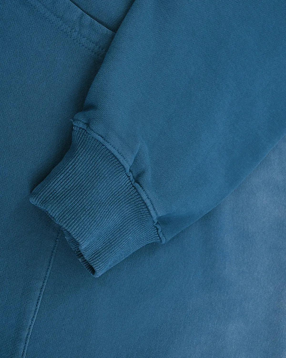 Inflation Streetwear heavyweight monkey washed hoodie, showing front view with adjustable drawstrings and soft fabric texture.