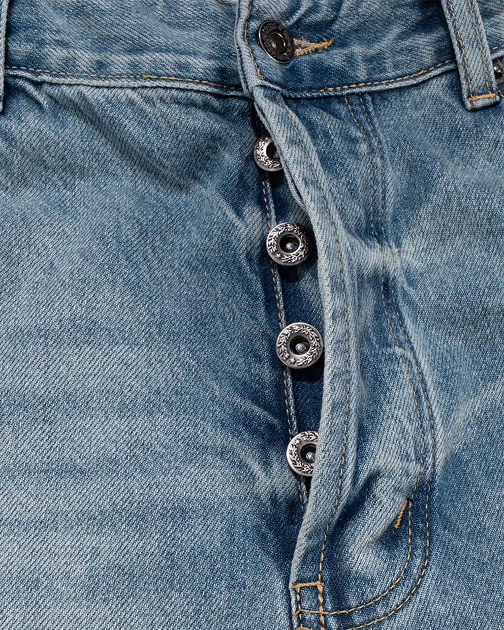 Inflation Streetwear frayed longline baggy jorts, denim pants with distressed edges and relaxed fit, styled for casual streetwear.