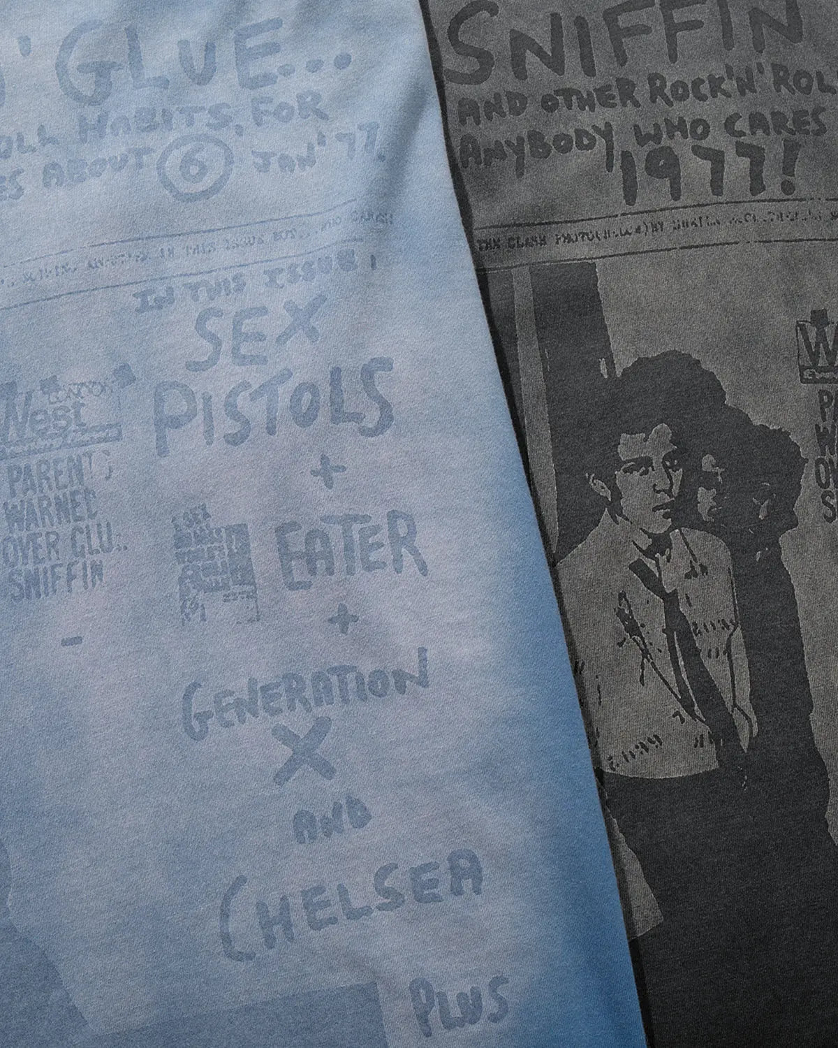 Inflation Streetwear Retro Graphic Faded Washed T-Shirt with vintage-inspired print on soft cotton fabric.