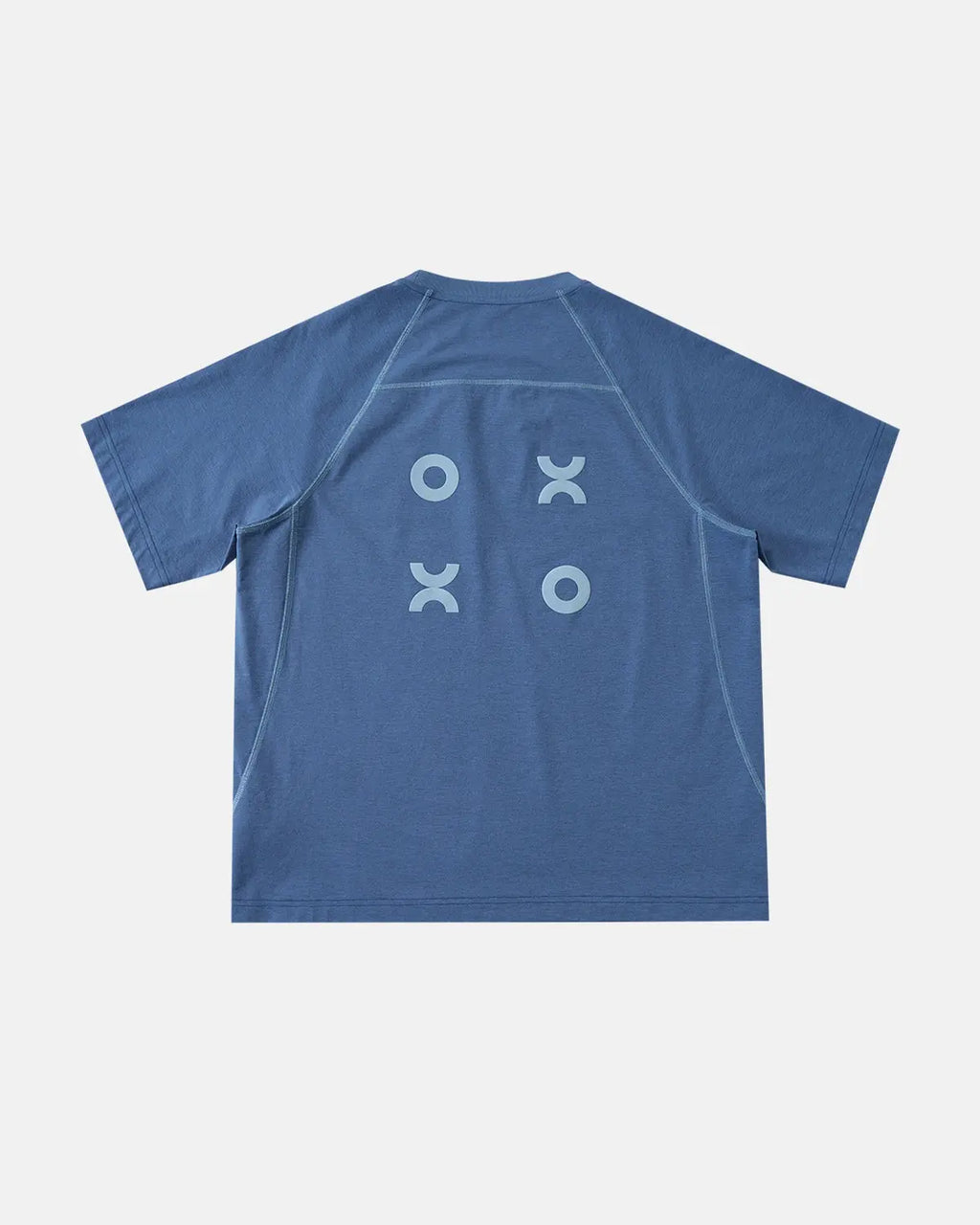 Inflation Activewear breathable breezy tee in lightweight fabric, shown on a model, ideal for comfortable streetwear and exercise.