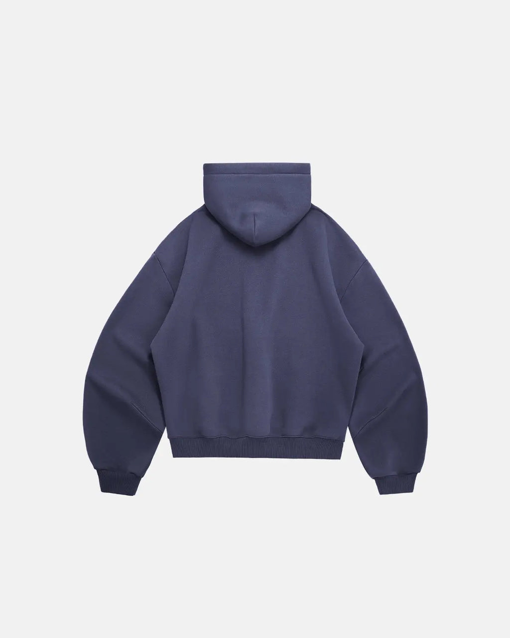 Inflation Streetwear logo cropped fleece hoodie with a relaxed fit, featuring a bold logo design on the front.