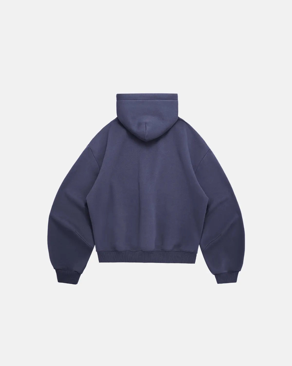 Inflation Streetwear logo cropped fleece hoodie with a relaxed fit, featuring a bold logo design on the front.