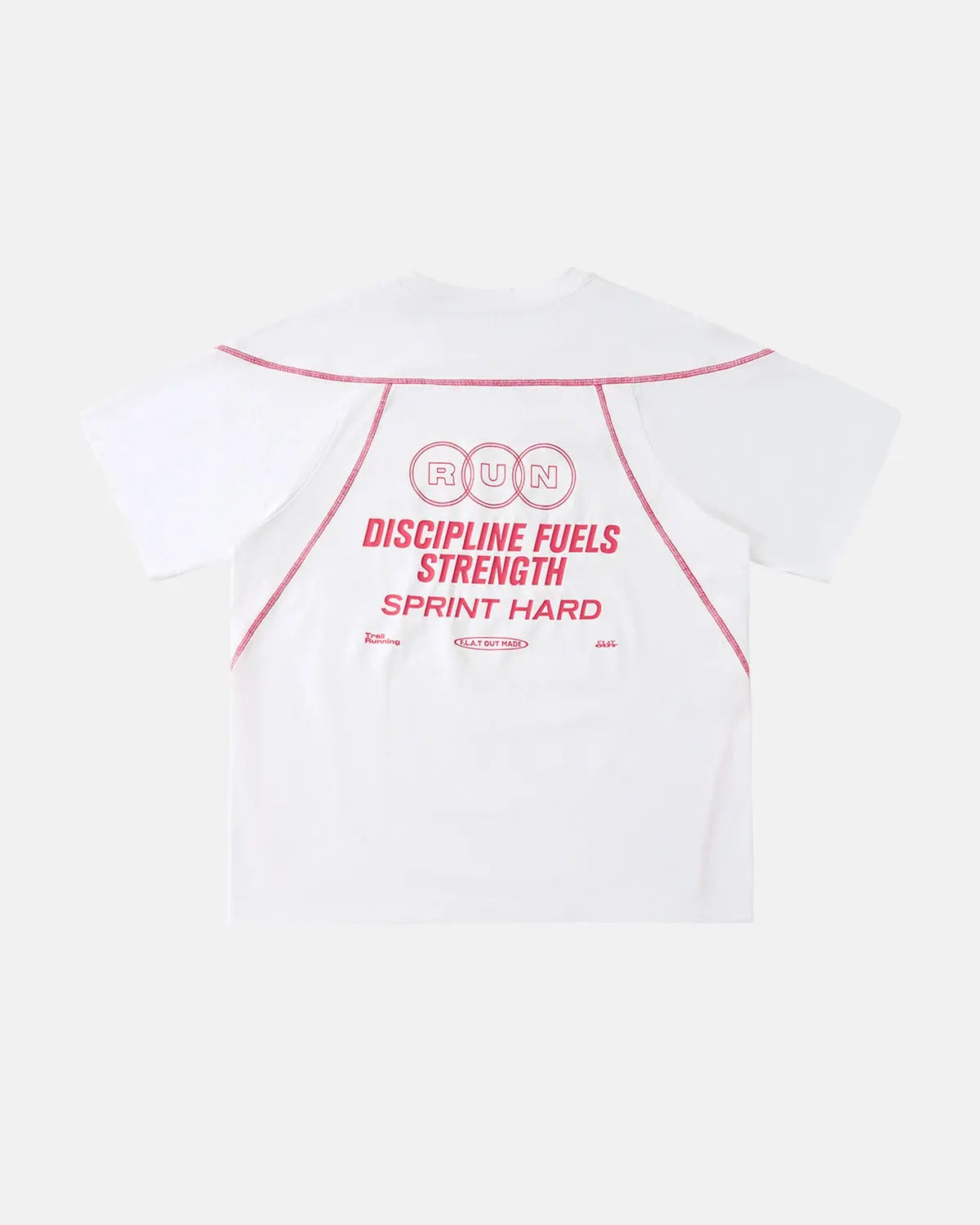 INFLATION AirFlow breathable quick-dry streetwear tee in black, showing a close-up of the lightweight fabric and sleek design