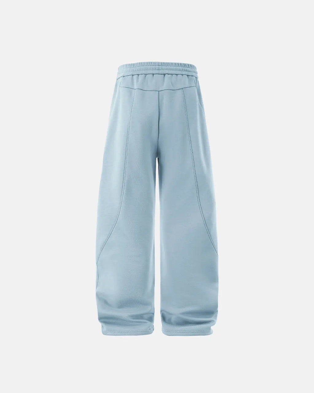 Blank comfy barrel sweatpants by INFLATION Streetwear shown in a relaxed fit with soft fabric and casual style.