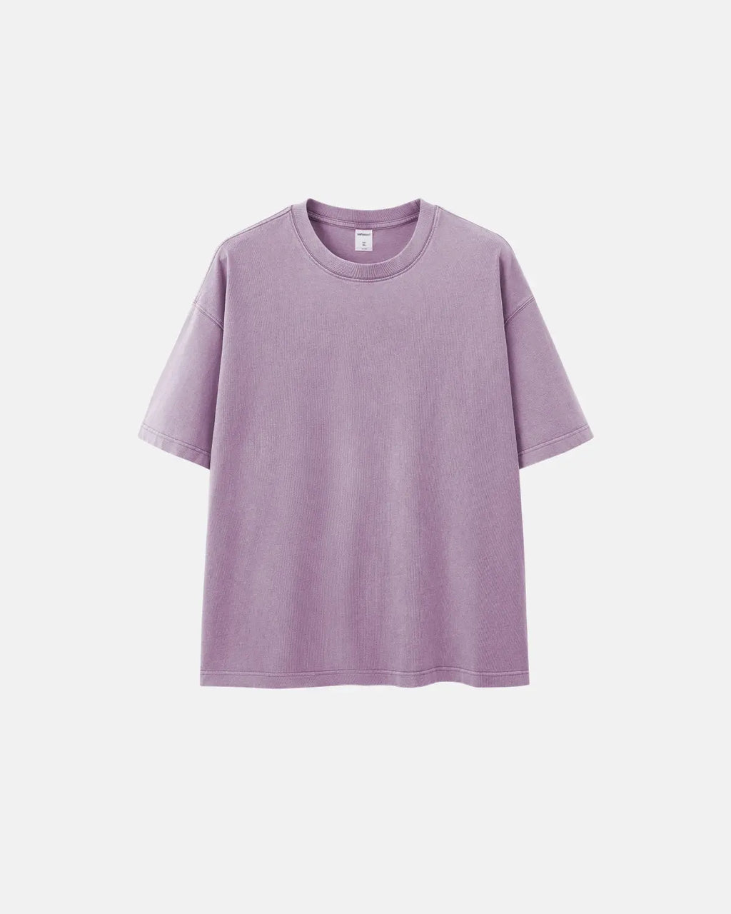 Oversized heavyweight washed T-shirt by INFLATION, featuring a relaxed fit and distressed, vintage-inspired wash for streetwear style.