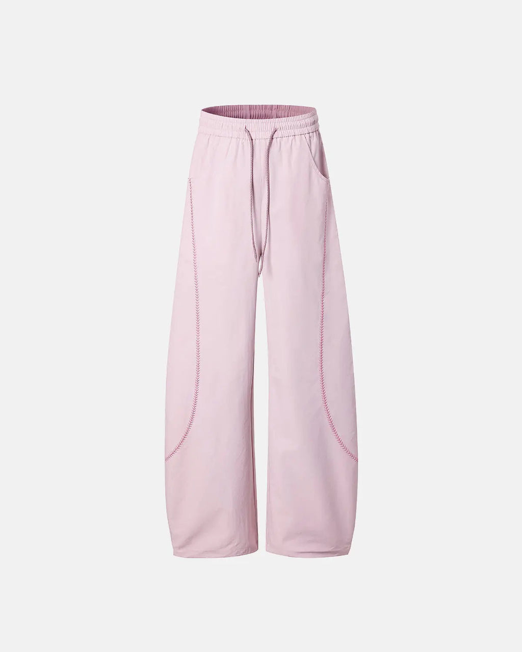INFLATION AirFlow Contrast Embroidered Track Pants with breathable fabric and stylish embroidered details, designed for active wear.