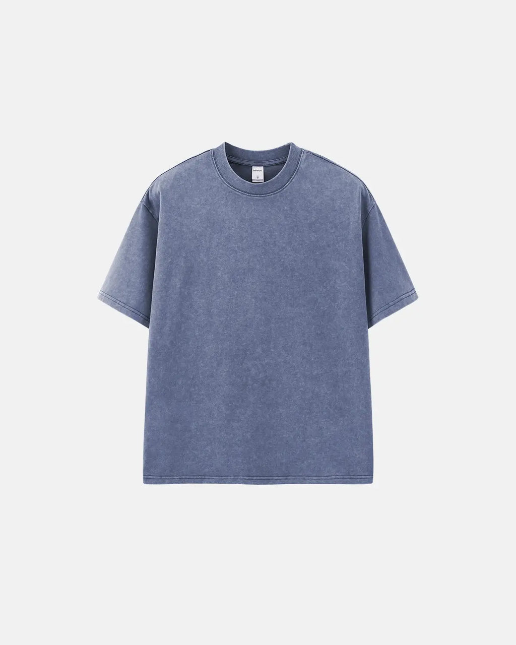 Inflation Streetwear Snow Flakes Wash Tee featuring a snowflake graphic design on a casual T-shirt.