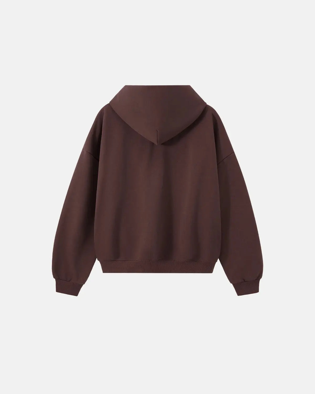 Blank boxy fit French Terry hoodie by INFLATION, showing a casual oversized hoodie with a relaxed fit and soft fabric texture.