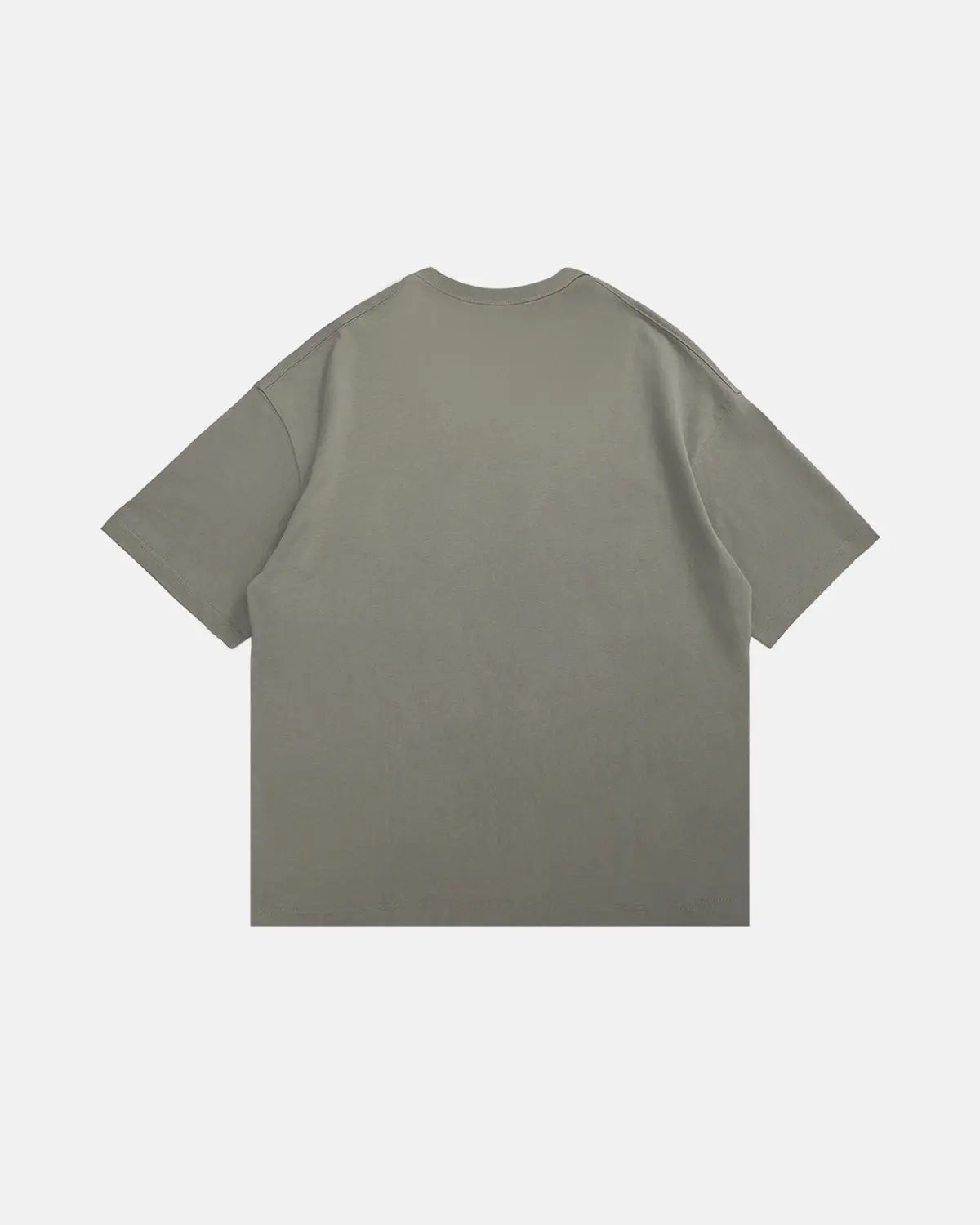 Inflation Heavyweight Cotton Oversized T-Shirt in neutral color, relaxed fit, and casual streetwear style.