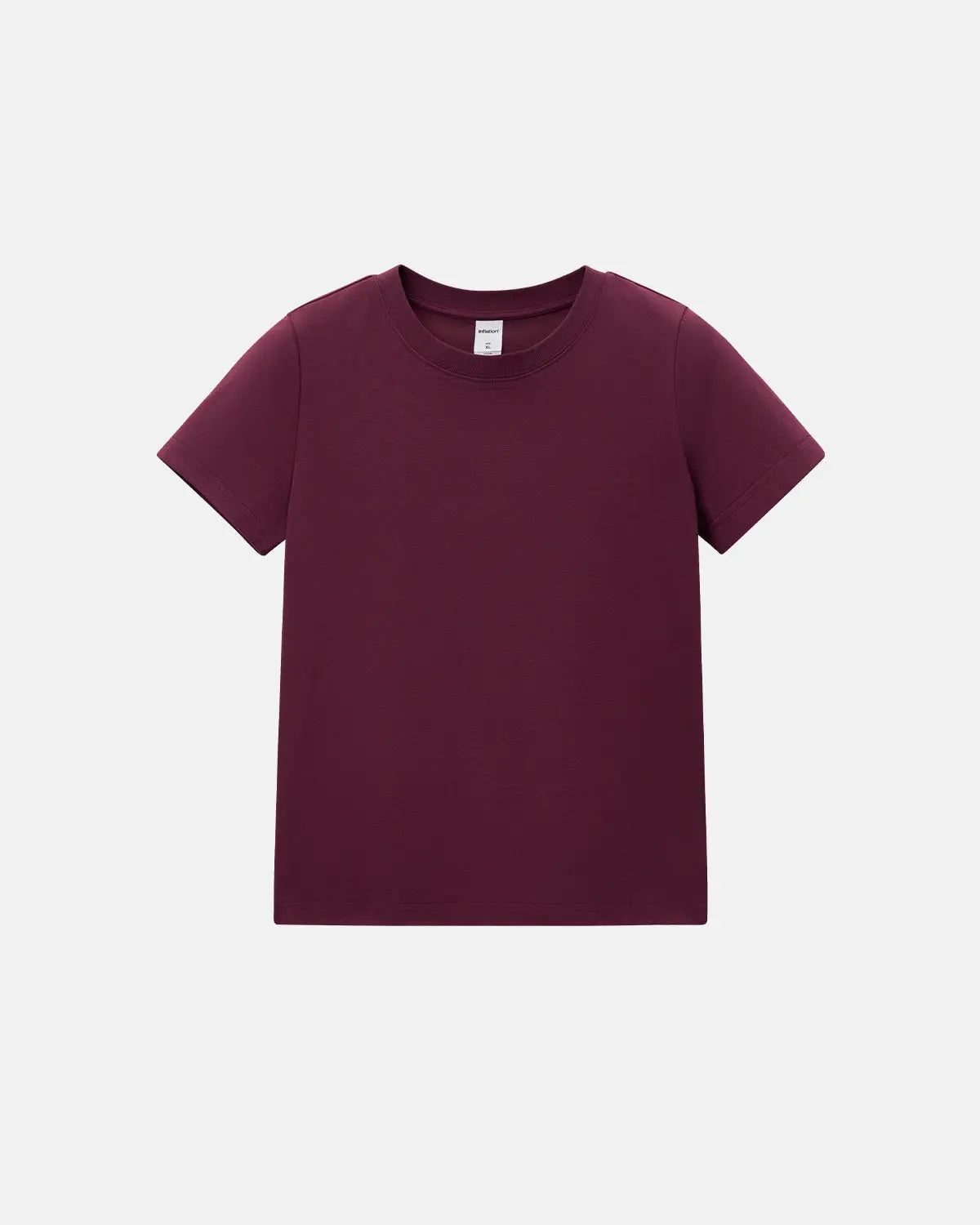 Inflation Streetwear stretch cooling crop fruit T-shirt featuring vibrant fruit graphic on lightweight fabric.