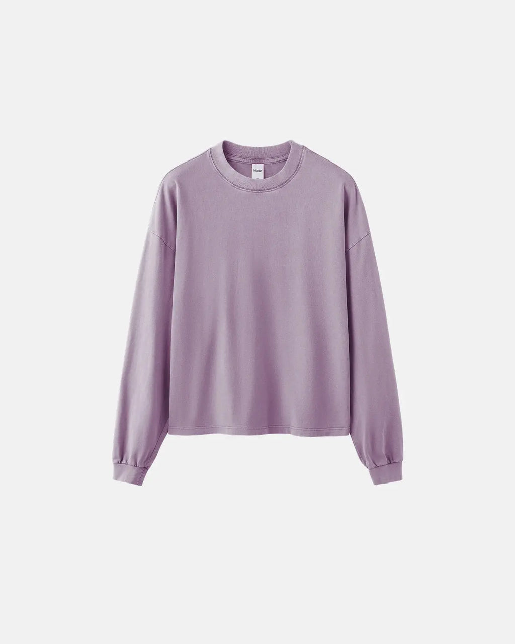 Distressed washed long sleeve tee from INFLATION Streetwear, featuring a faded, vintage-inspired design and casual fit.