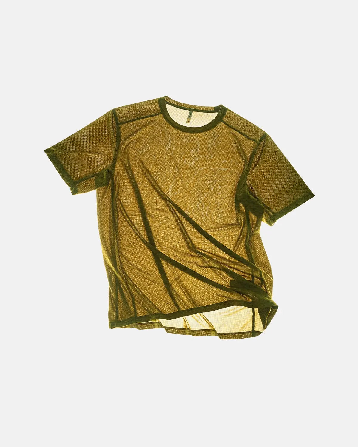 INFLATION AirFlow Rudolf breathable tee featuring lightweight fabric and inflation-inspired design, shown on a model.