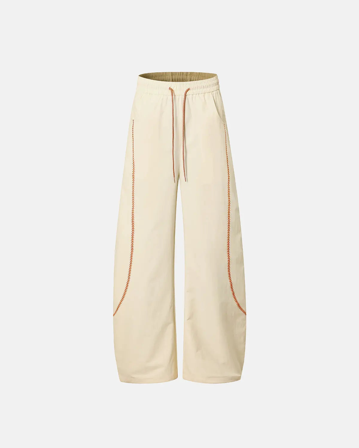 INFLATION AirFlow Contrast Embroidered Track Pants with breathable fabric and stylish embroidery detail on the legs.