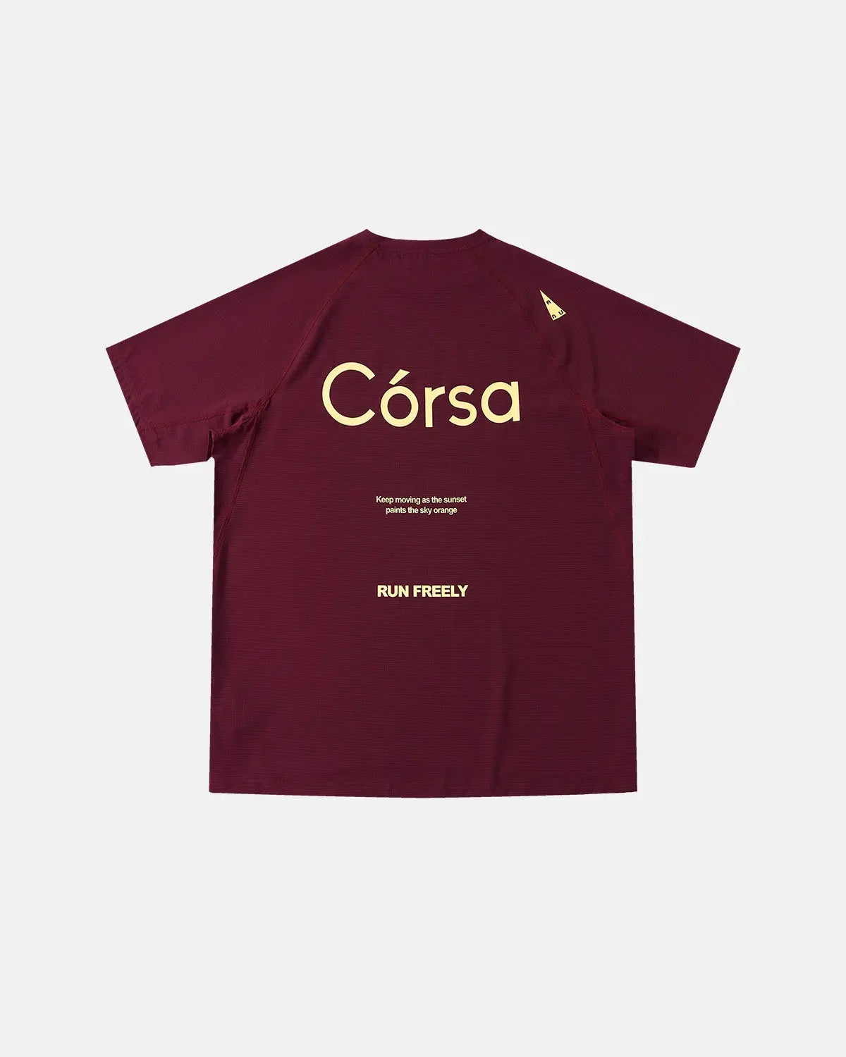 Inflation AirFlow Córsa breathable streetwear tee in black, featuring a relaxed fit and stylish design details.