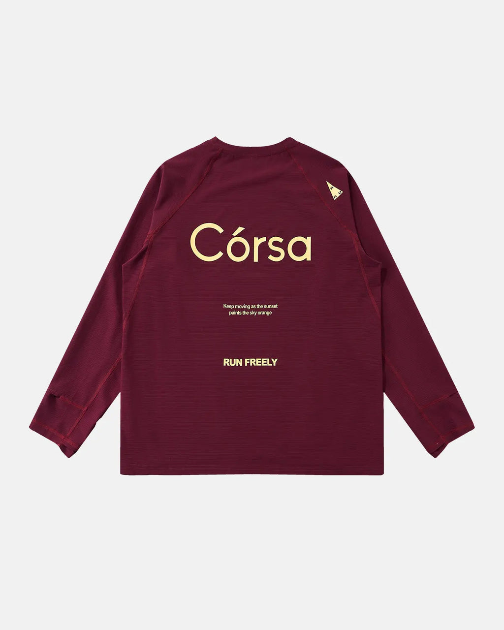 Inflation AirFlow Córsa breathable long sleeve tee in black, featuring a relaxed fit and stylish streetwear design.