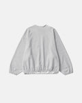 Inflation Streetwear premium boxy crewneck sweatshirt in a neutral color, featuring a relaxed fit and minimalist design.