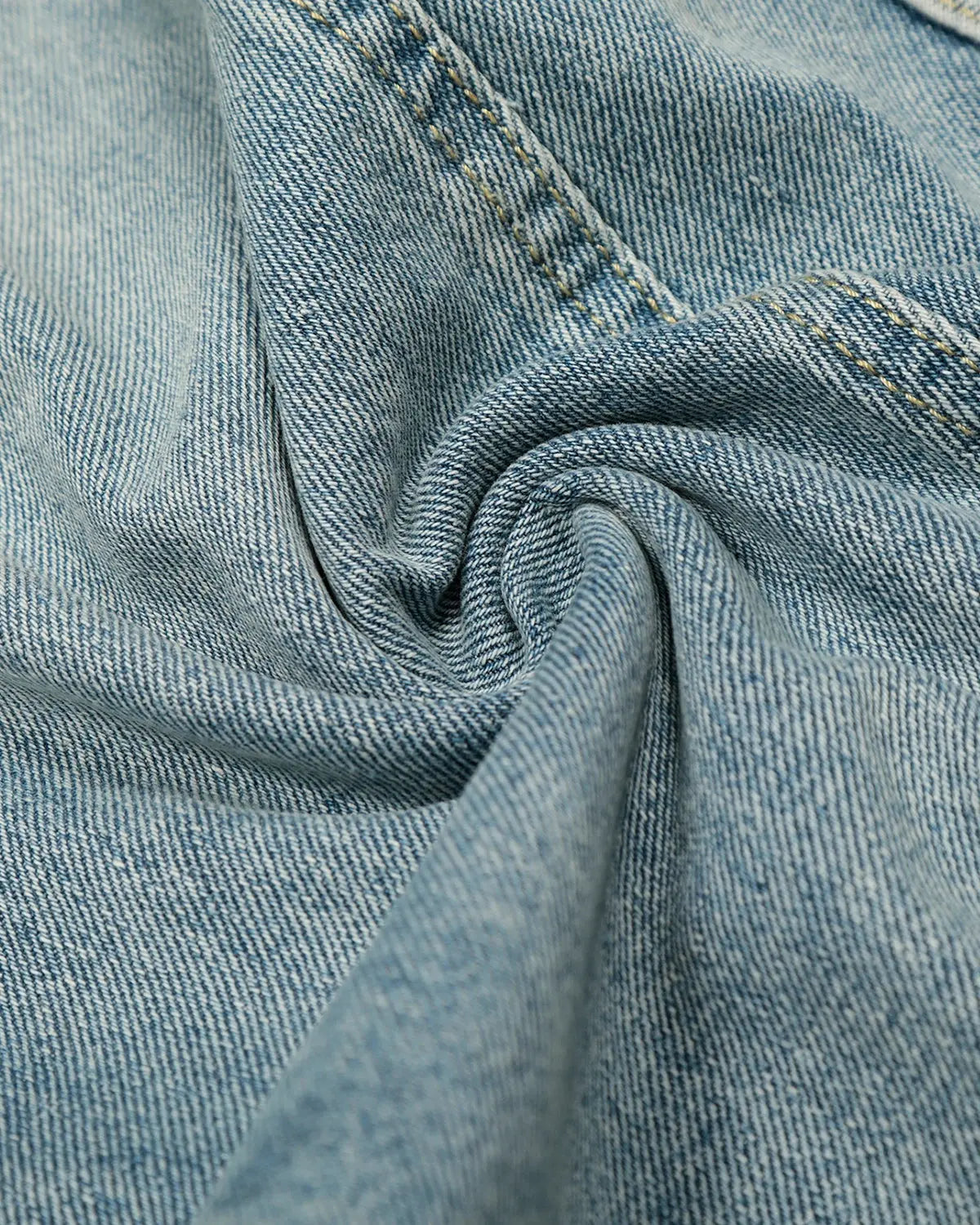Acid wash striped side baggy jeans by INFLATION, showcasing relaxed fit, distressed detailing, and bold striped accents.