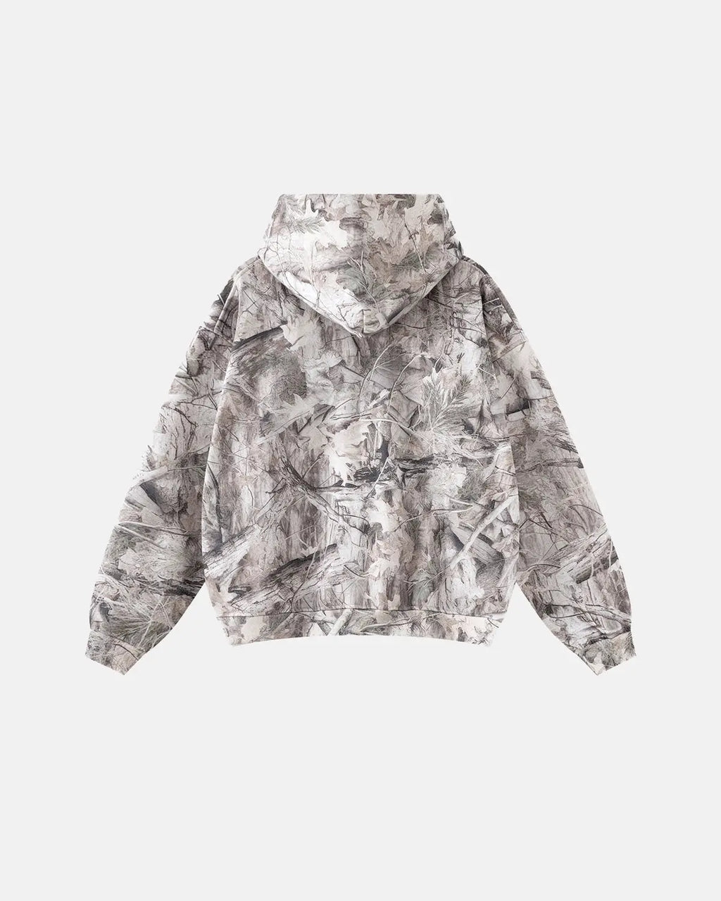 Inflation Realtree camo oversized hoodie with a bold camouflage pattern and comfortable fit, perfect for streetwear style.