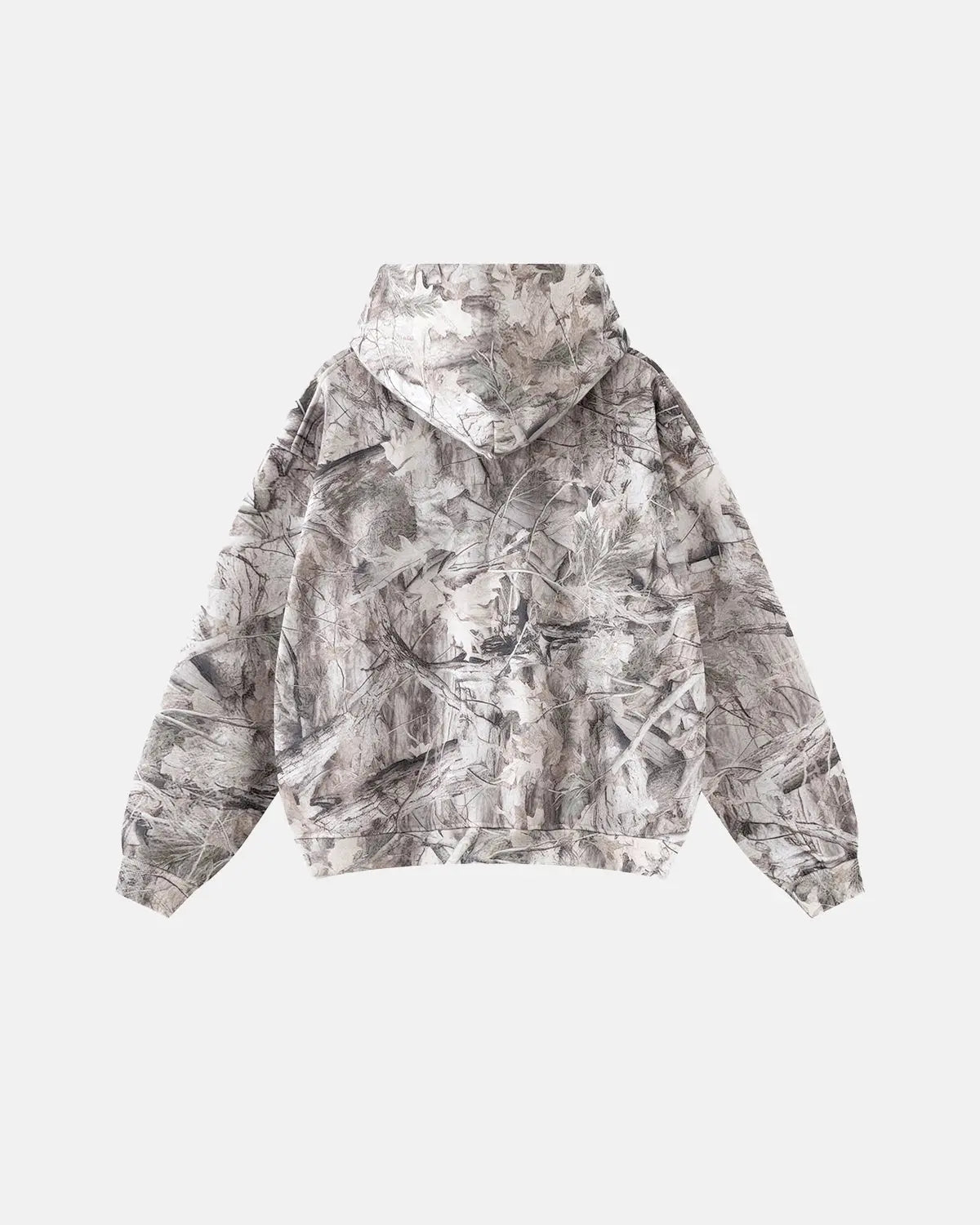 Inflation Realtree camo oversized hoodie with a bold camouflage pattern and comfortable fit, perfect for streetwear style.