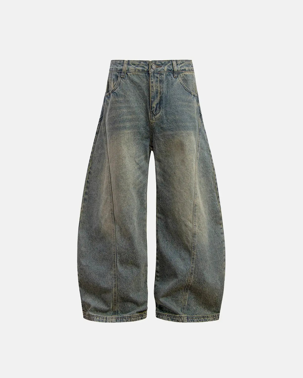 Inflation Super Barrel Baggy Jeans, men's streetwear pants with a relaxed, oversized fit and stylish design.