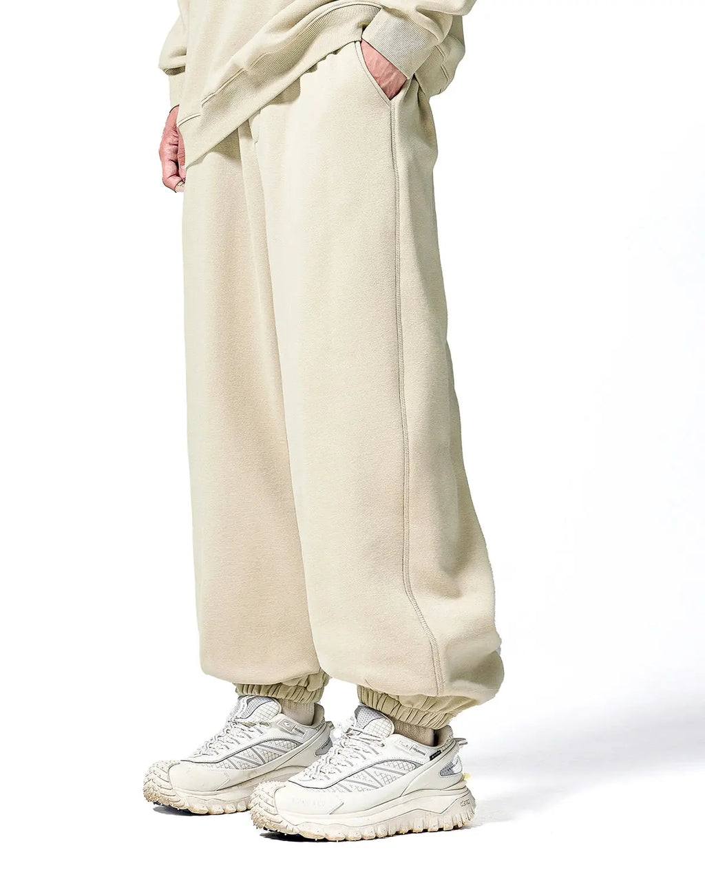 Relaxed fit cozy joggers from Inflation Streetwear, featuring soft fabric and comfortable design for casual wear.