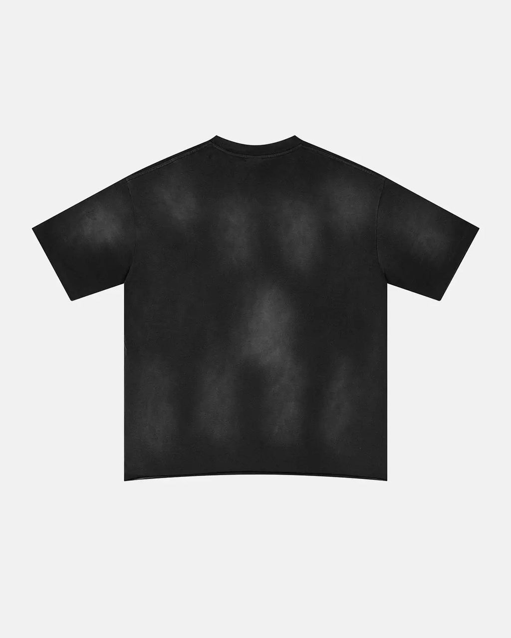 Inflation Streetwear graphic print washed oversized T-shirt with bold design and relaxed fit, casual streetwear style.