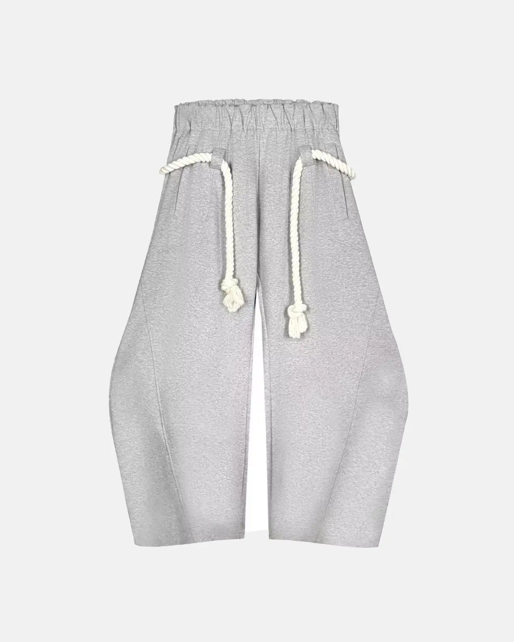 Inflation Super Baggy Barrel Sweatpant in black, featuring a relaxed fit and oversized style, perfect for streetwear fashion.