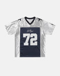 Vintage 72 mesh football jersey by INFLATION featuring classic team design and breathable mesh fabric.