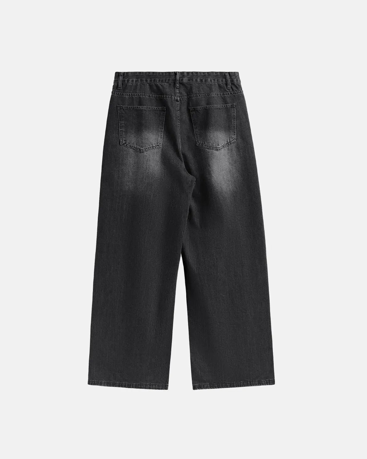 Inflation Chill Wide Leg Denim Pants featuring a relaxed fit, classic blue denim, and stylish wide-leg design.