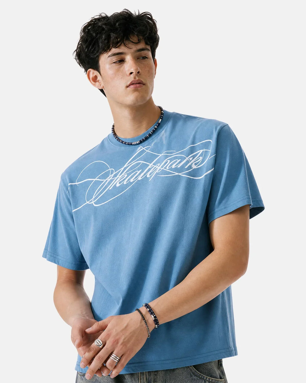 Inflation Streetwear Monkey Wash Script graphic baby T-shirt featuring playful monkey illustration and casual streetwear style.