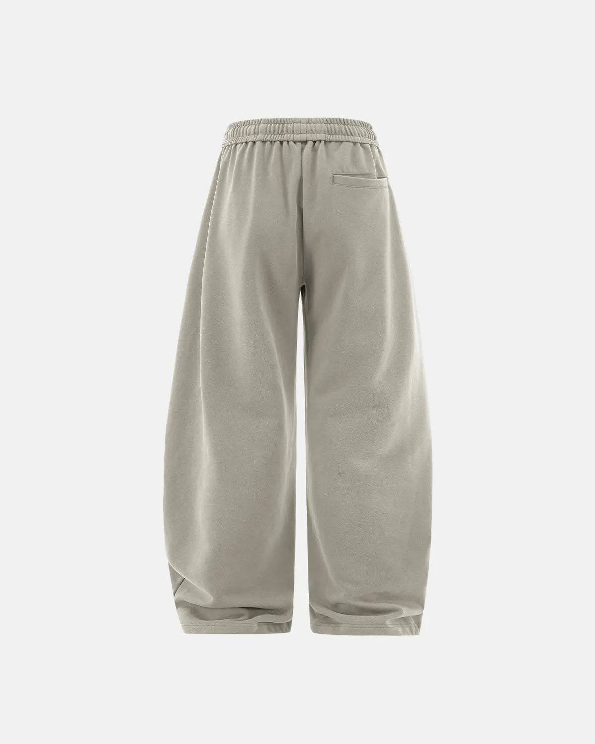 Inflation brand Garment Wash French Terry Straight-leg Sweatpant in neutral color, showing the relaxed fit and soft fabric texture.