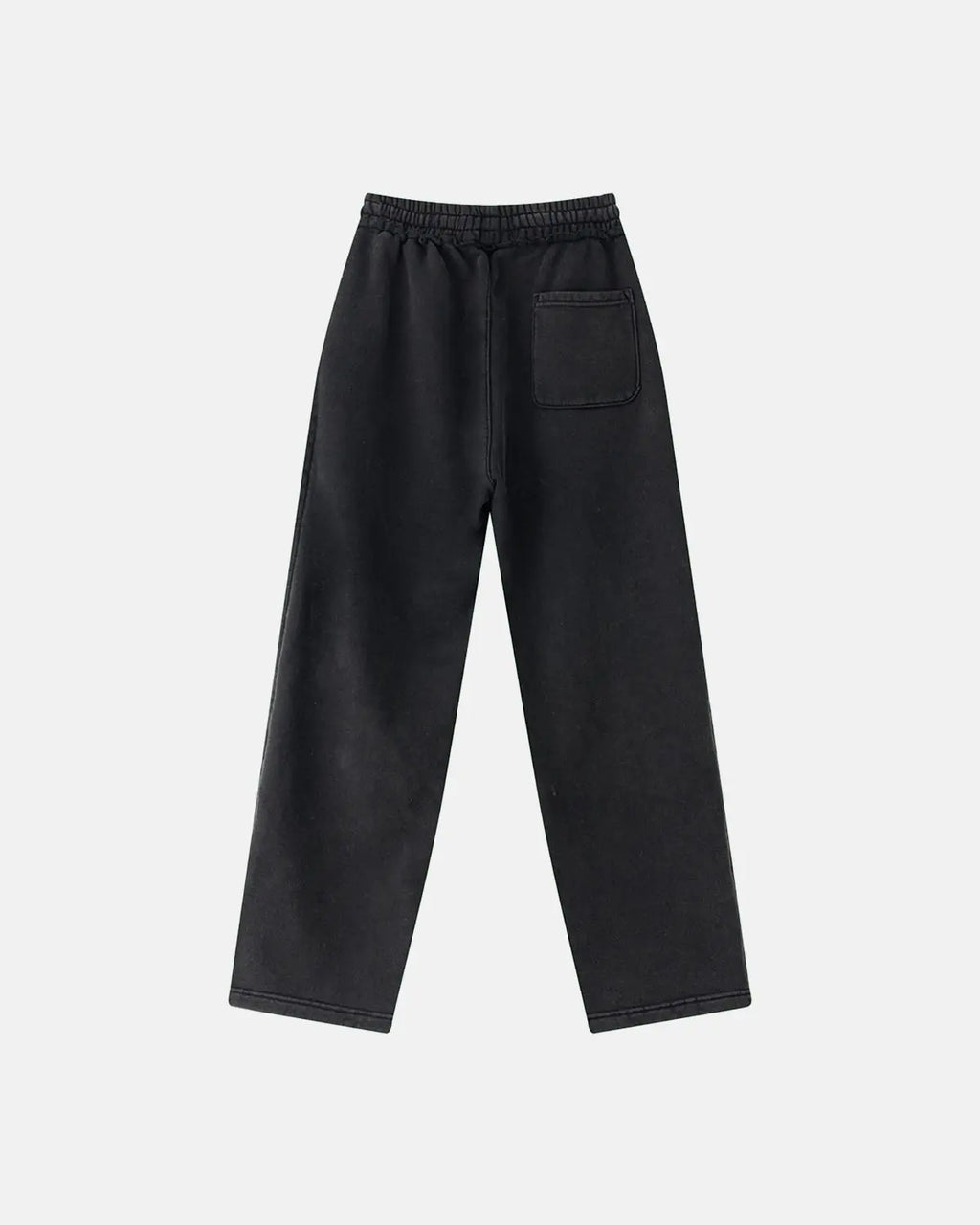 Inflation Wash Patchwork straight-leg sweatpants featuring a unique patchwork design and casual fit, made for streetwear comfort.