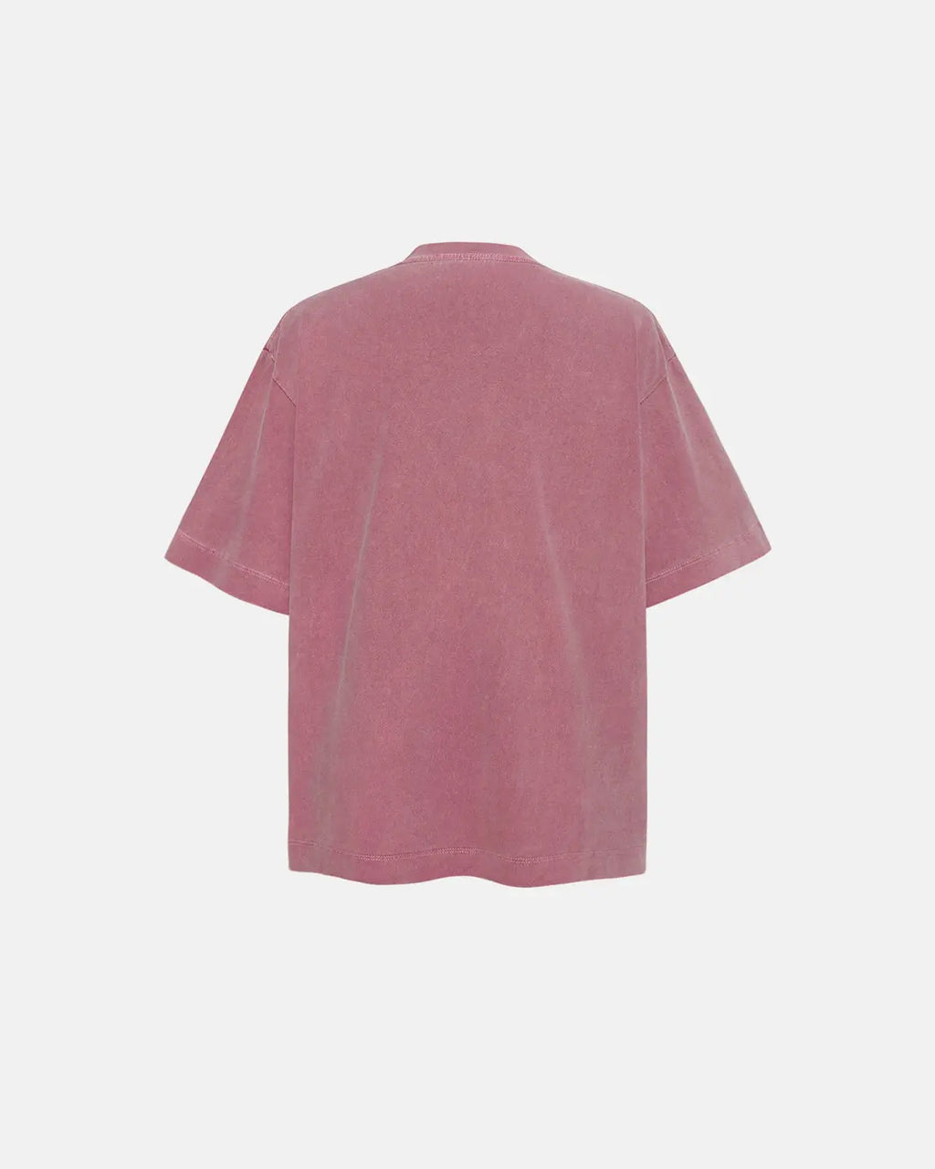 Vintage graphic washed oversized T-shirt by INFLATION featuring retro streetwear style and bold print on soft fabric.