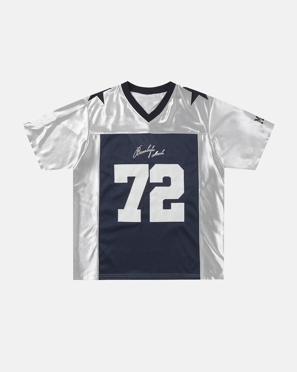 Vintage 72 Mesh Football Jersey by INFLATION featuring classic design and breathable mesh fabric for athletic style.