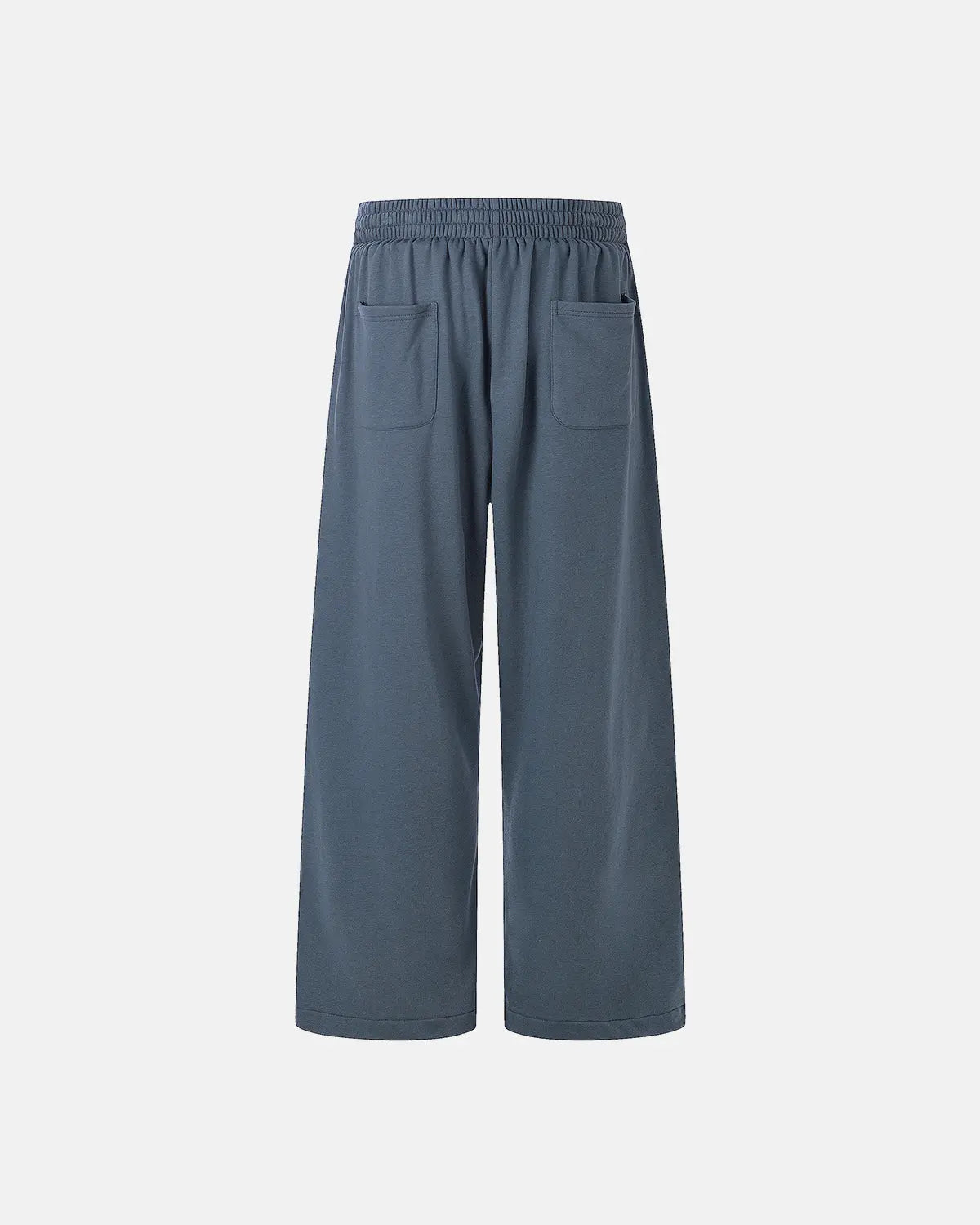 Inflation Star Patch Baggy Wide-Leg Sweatpants with star patch details, relaxed fit, and casual streetwear style.